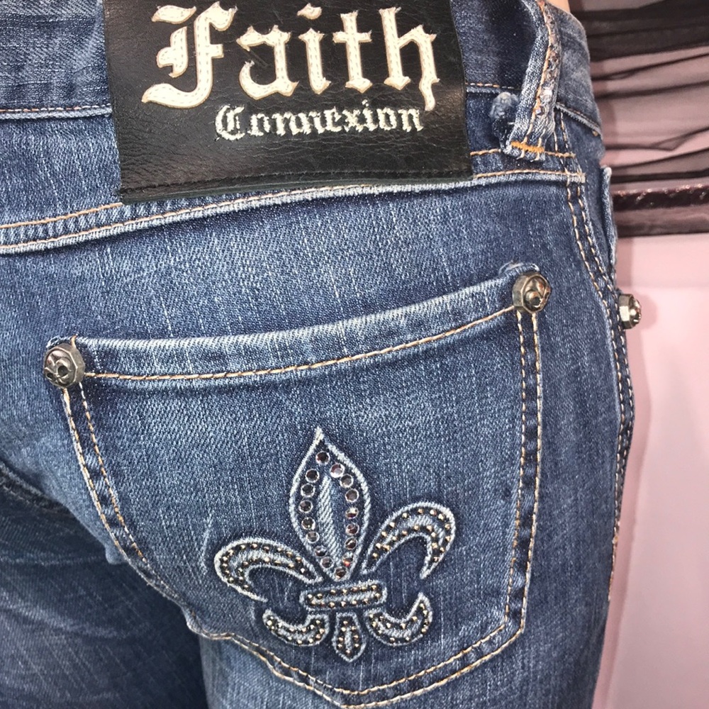SOLD Faith Connexion Jeans Size 27 💞 - Picture 5 of 8